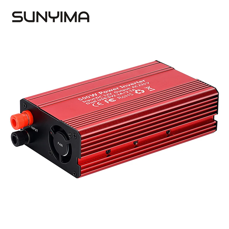 SUNYIMA 600 Вт Инвертор постоянного тока в 220 В 110 В USB модифицированный синусоидальный преобразователь солнечной энергии пик 1000 Вт трансформатор