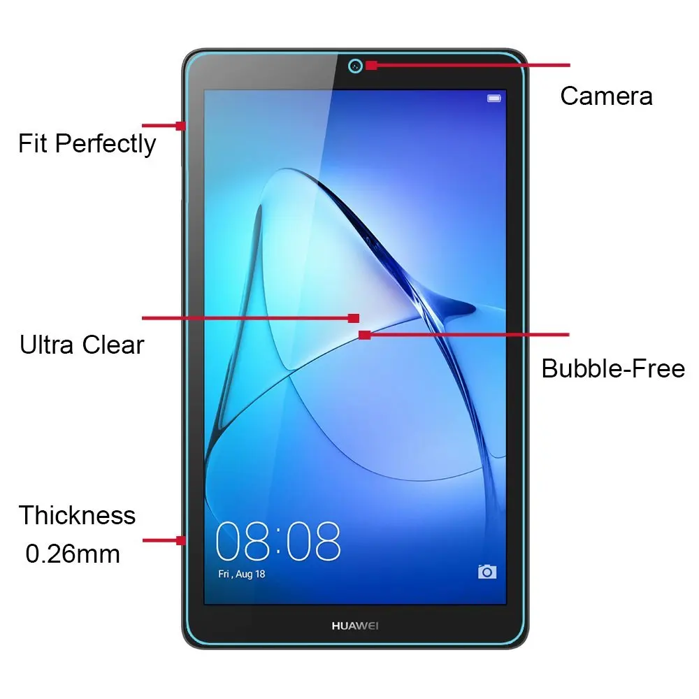 Защитное стекло 9H 7 дюймов для huawei mediapad t3 закаленное T3 Wi Fi Защитная пленка BG2 W09 0