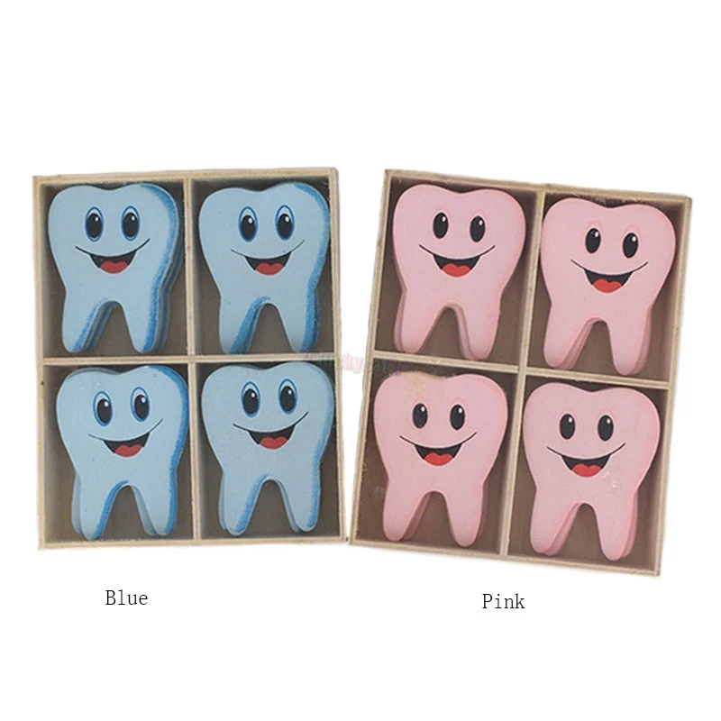 16 шт. милые зуб деревянный паста стоматологический кабинет холодильник стикеры