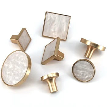 

1x furniture cabinet dresser brass knobs drawer and cupboard closet pull handles modern furniture handle