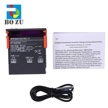 

Spare part MH1210A AC220V AV110V DC12V DC24V Temperature Controller MAX200mA working temperature 0℃-60℃ saving temperature -10℃-