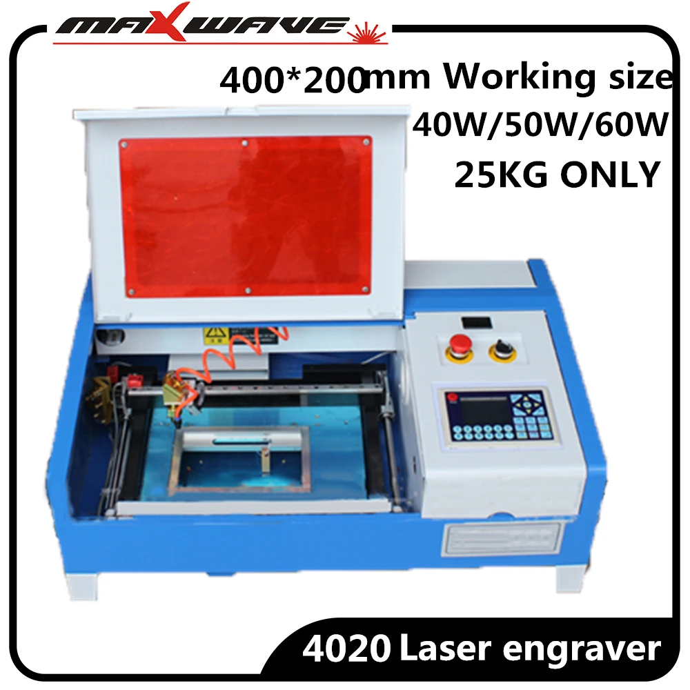 4020 Co2 лазерная гравировка лазер cnc гравер, DIY лазерная маркировочная машина, резьба машина