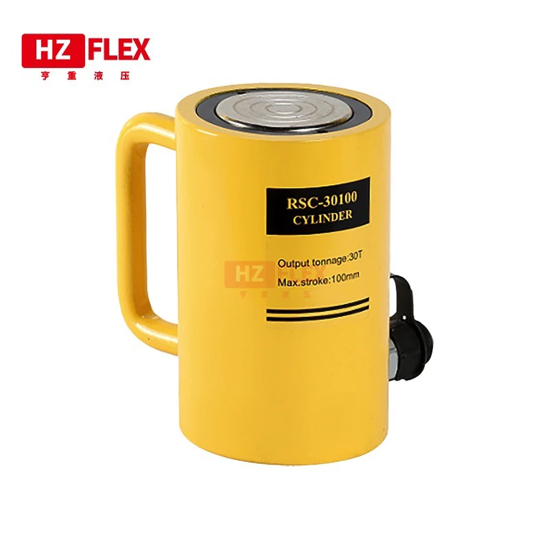 

HZ-30T100 Electro-hydraulic jack 100 mm stroke hydraulic cylinder