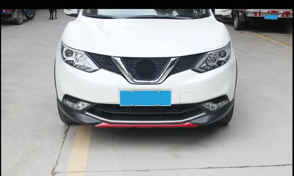 Передняя+ Задняя накладка на бампер из нержавеющей стали для Nissan Qashqai J11