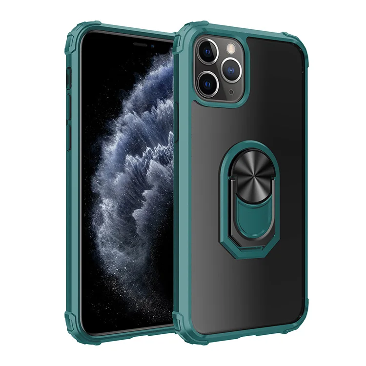 Чехол для телефона для iphone 11 Pro Max чехол с прозрачным кольцом автомобильный Магнитный чехол-держатель для iphone 11 Pro Чехол Coque Fundas