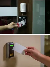  RFID card EM card 125kHz,0.8mm thin card suibable for access control/ car parking+min:100pcs 