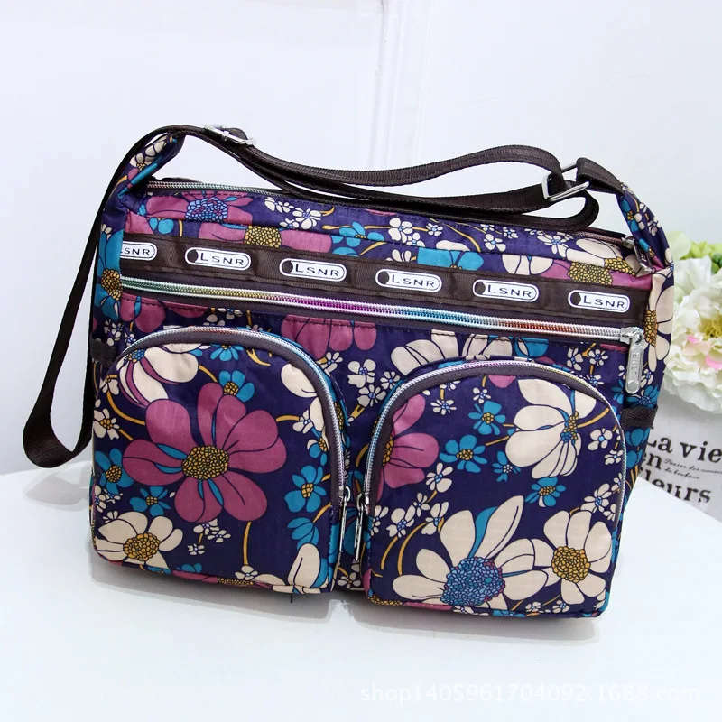 Multifunctional Mommy Diaper Bag Baby Stroller Bag Travel Bag Baby Care Bag Casual Diagonal Waterproof Canvas Nylon Mummy Bag - Цвет: 5