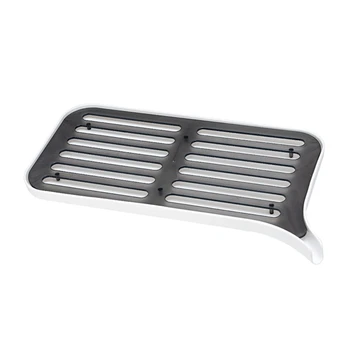 

Double Layer Drying Rack Shelf Kitchen Dish Drainer Sink Storage Holder Tray For Fruits Vegetables E2S
