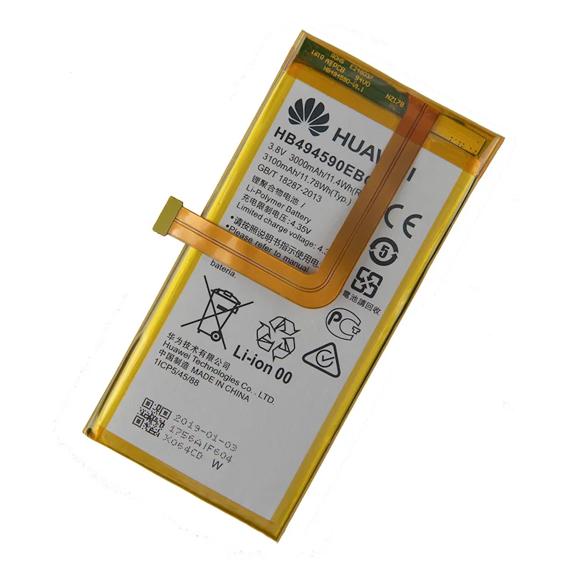 HB494590EBC 3000 мАч телефон Батарея для huawei PLK-TL01H PLK-AL10 PLK-UL00 PLK-CL00 Honor 7 Glory
