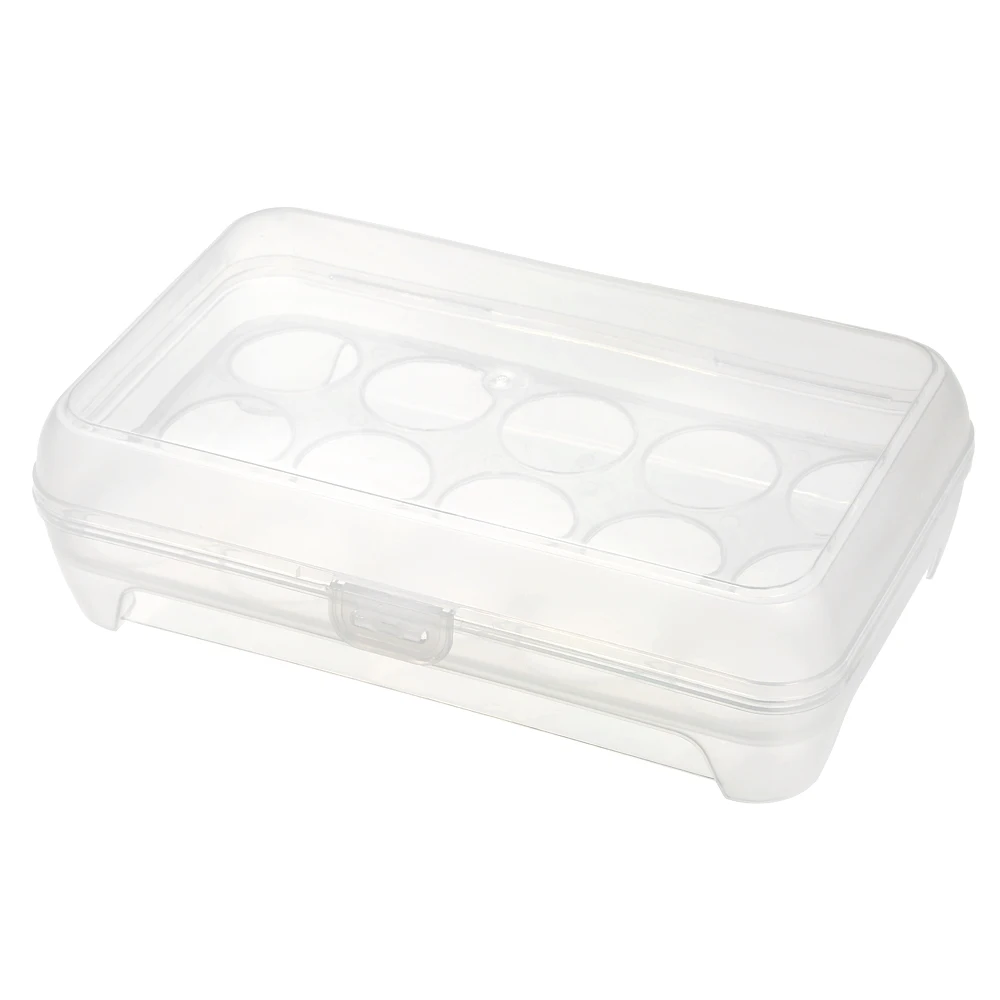 Case15-Egg для хранения прозрачный пластиковый поднос держатель кухонный холодильник яйцо органайзер для хранения контейнер с крышкой портативный, безопасный
