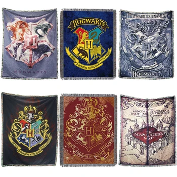 

Home Decor HP Tapestry Wall Hanging Decorative Sofa Cover Table Blanket Carpet Background Multi-purpose Blanket 115x150cm