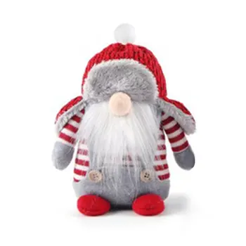 

Christmas decorations Santa Claus ornaments Christmas faceless doll Window decoration Santa Claus dolls