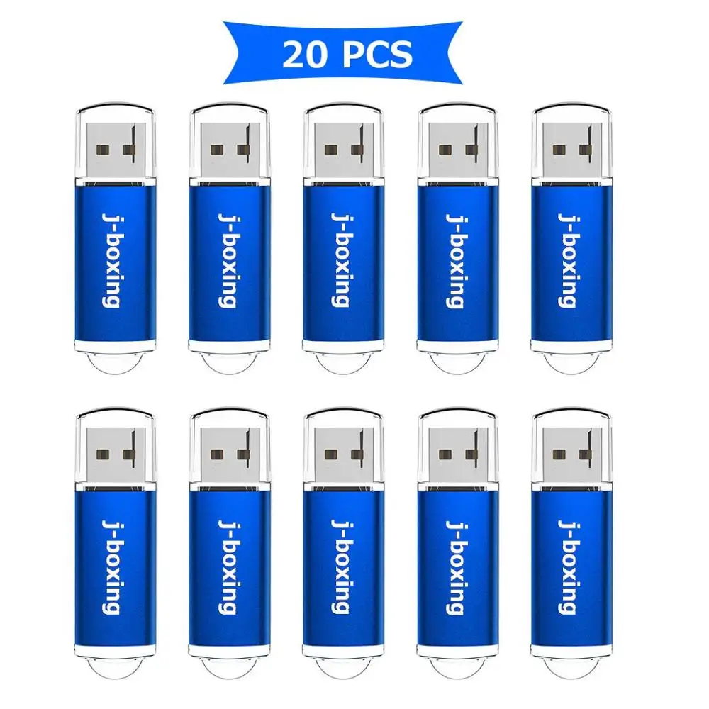 J-boxing 20 шт. USB флеш-накопитель 128 Мб 2 ГБ 8 ГБ прямоугольный флеш-накопитель USB карта памяти для компьютера ноутбук планшет Mac 4 ГБ 32 ГБ