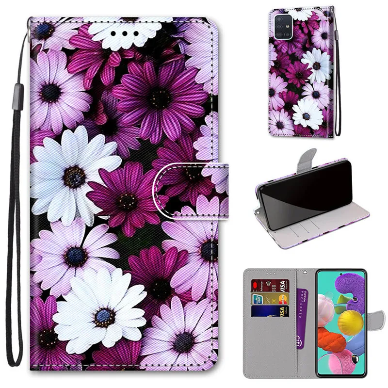 Leather Phone Case phone case leather phone case leather case for Samsung Galaxy A12 A51 A71 A50 A30S A21S A20E A70 A31 A41 A11 A10 A42 52 Cover Protect Mobile