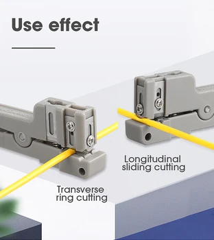 

Fiber Optic Cable Stripping Tool Fiber Optic Stripper 45-162 45-163 Coaxial Cable Stripper