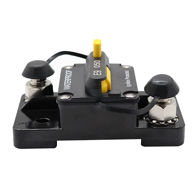 12 V-48 V DC 30A 40A 50A Car/лодка Системы Водонепроницаемый автоматический выключатель сброс предохранитель инвертора двойной Батарея Ампер автоматический выключатель