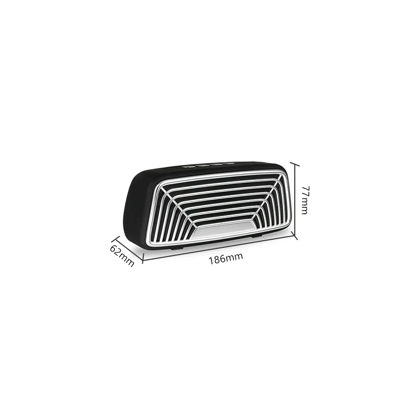 Bluetooth динамик портативный винтажный Мини Bluetooth динамик Ностальгический тяжелый бас стерео объемный с USB/SD/AUX/FM/BT