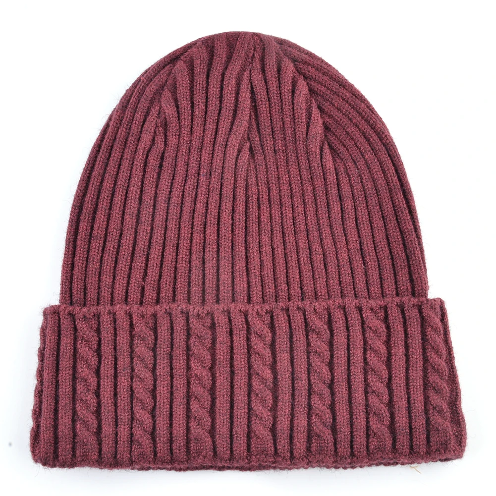 Мужская Толстая теплая зимняя шапка Skullies Beanies, шапки для мужчин, Повседневные вязаные шапки, женские модные шапки бини s gorro invierno