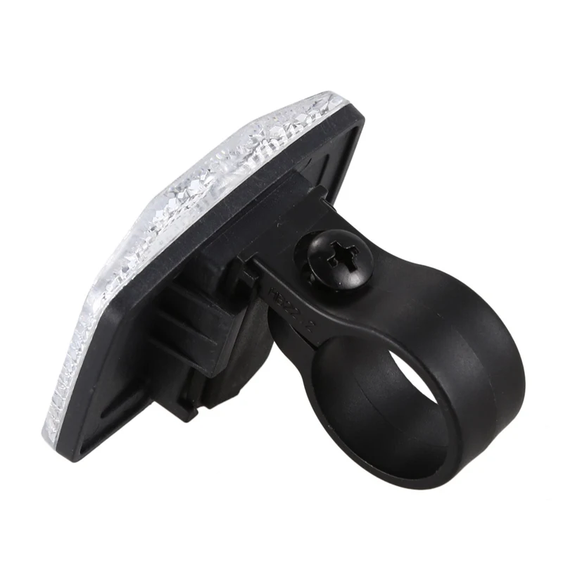 1 Pair Cycle Bicycle Bike Light Reflector Rear Front For Handlebar & Saddle Bar