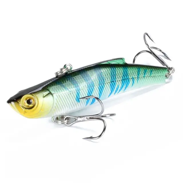 1Pcs 70mm/18g Metal VIB Vibration Bait Spinner Spoon Fishing Lures Jigs Trout Winter Fishing Hard Baits Danhai Tackle Pesca 8