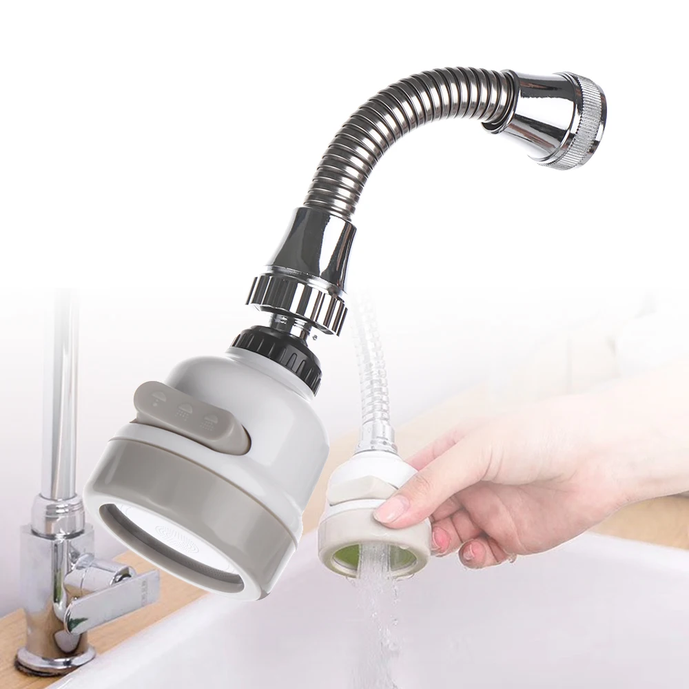 Универсальный 360 градусов аэратор для смесителя Bubbler Поворотная Форсунка головки высокого давления кухонный кран расширитель расширяющееся сопло адаптер фильтра