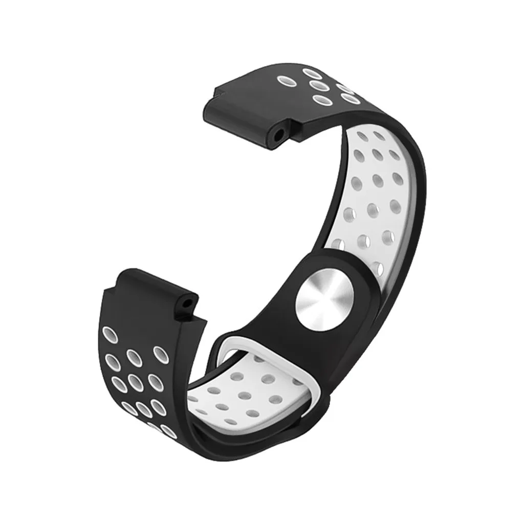 Спортивный силиконовый ремешок для часов с дышащим отверстием для Garmin Vivoactive ацетат силиконовый браслет 200 мм z0807