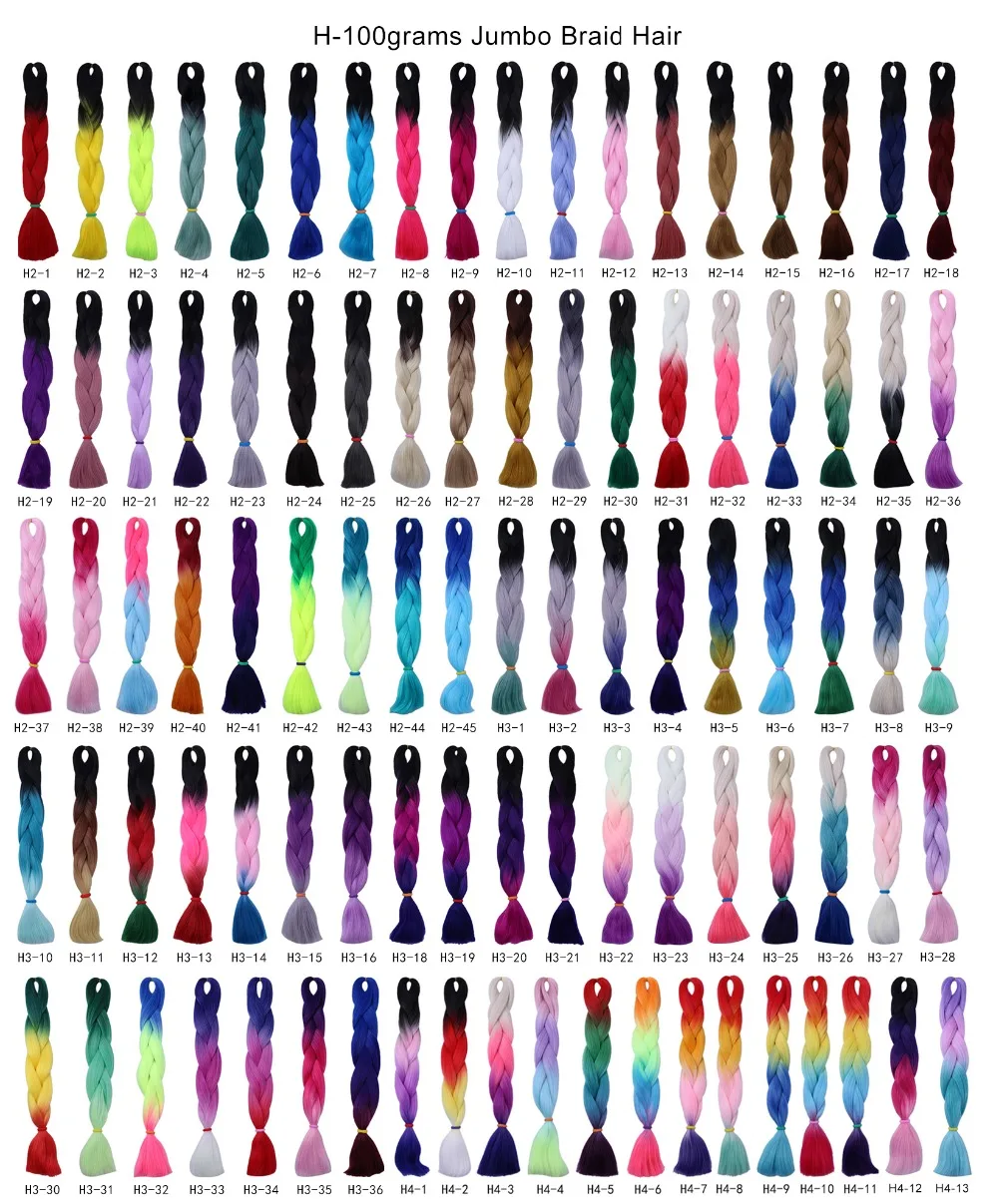 stock ombre color list
