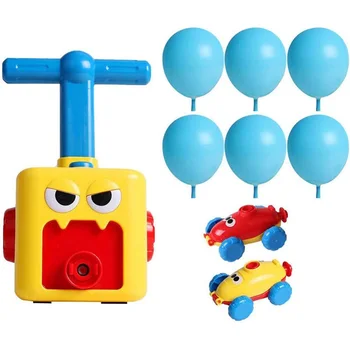 

Children Inertial Power Balloon Car Science Experiment Toy Fun Inertial Power Car Balloon Kid Gift
