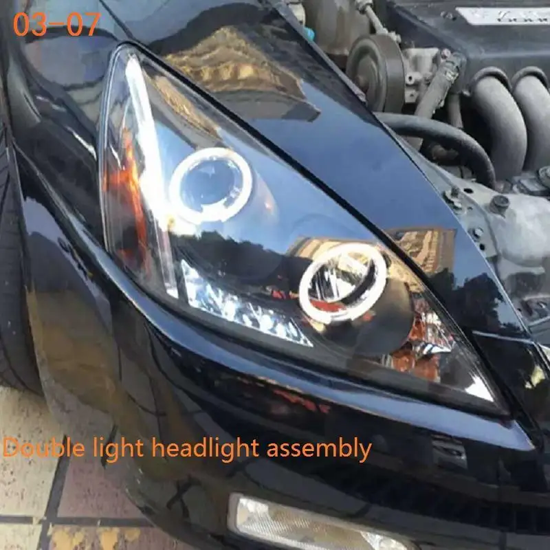 MODEL P Assessoires аксессуары для укладки Luces Para лампа авто Drl дневные ходовые светодиодные фары автомобильные фары в сборе для Honda Accord - Цвет: MODEL P