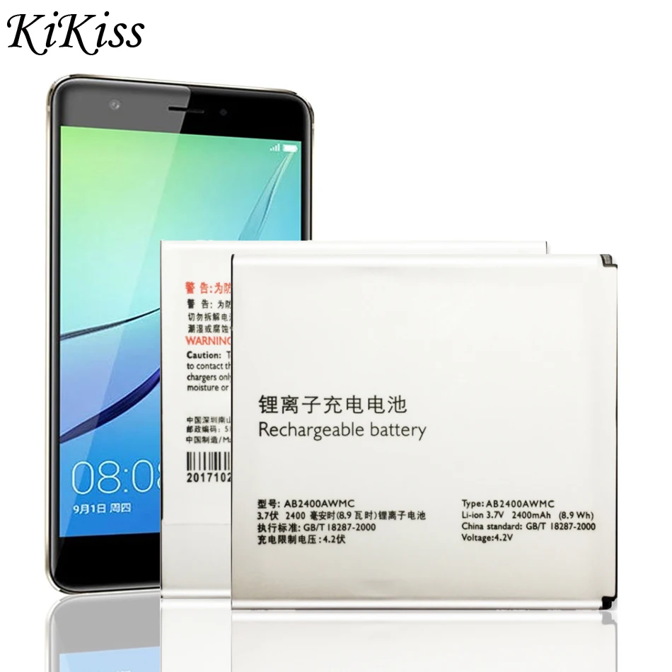 Аккумулятор AB2400AWMC для смартфона PHILIPS Xenium W732 W736 W832 D833 W6500 2400 мАч W650 | Мобильные