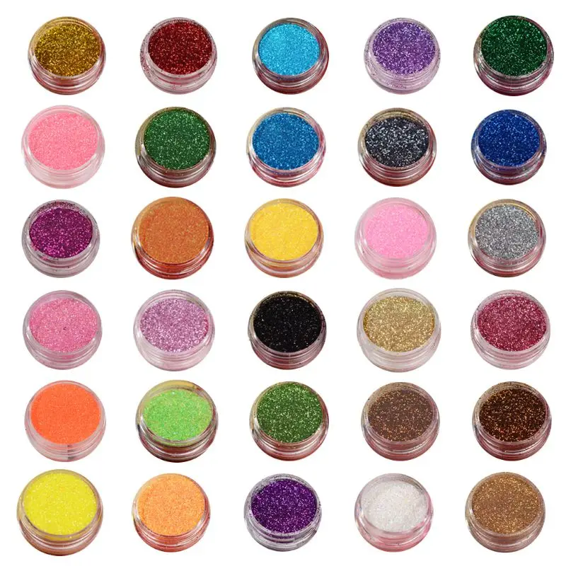 Special Price of  Bright Crystal Epoxy Nail Jewelry DIY Glitter Powder Quick Sand Filler