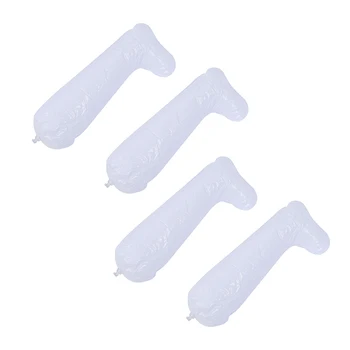 

ABDB-4 Pairs of 12 Inch White Film Inflatable Boot Stretcher Shaper Shoe Tree