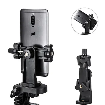 

Mobile Phone Tripod Bracket Holder Mount Clamp Clip Universal 1/4" Screw For iPhone Huawei Smartphone Camera Accessories