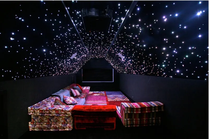 0.5mm(Dia.) 3Meters End glow PMMA Fiber optical cable f/Home Restaurant Car SKY DIY Star Ceiling RGB Lighting Decor 50~200PCS