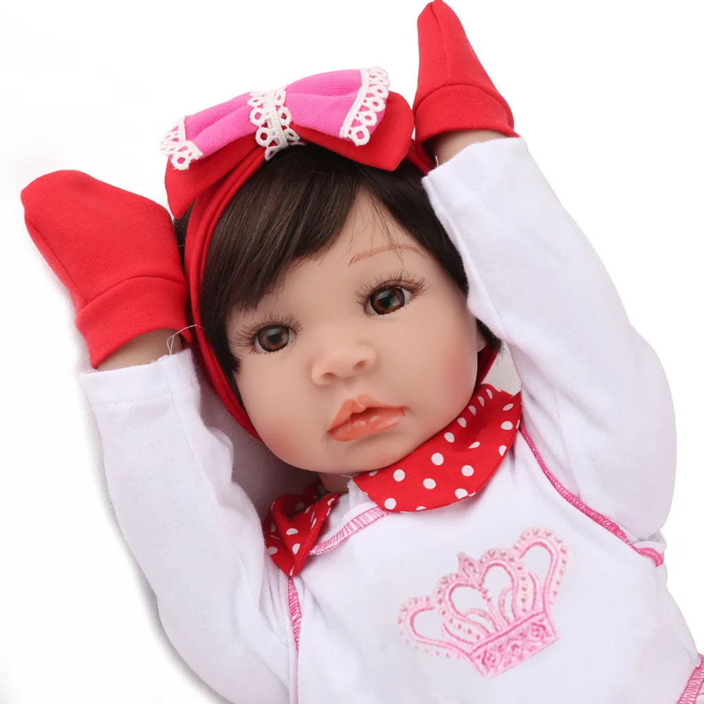 56 см Npk Boneca Reborn Silicone Completa полностью виниловый силикон Reborn Baby Doll игрушки Реалистичные для детей на день рождения Рождественский подарок игрушка для ванны