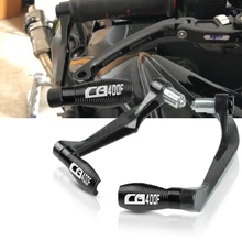 Универсальный высокое качество 7/" 22 мм алюминиевый руль мотоцикла система тормоза рычаг сцепления протектор защита рук для HONDA CB400F