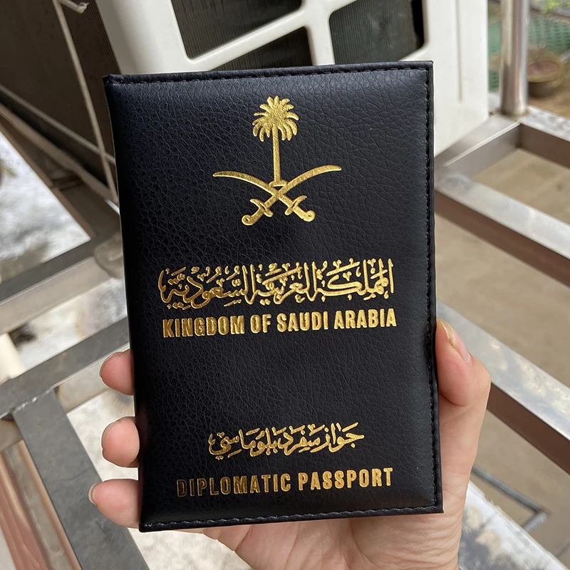 DiplomaticSaudiArabiaPassportCoverTravelWomenPuLeatherCovers
