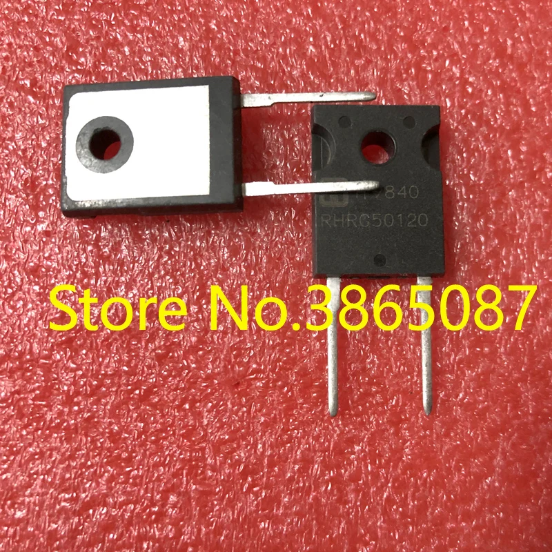 RHRG50120 RURG50120 TO-247 50A 1200V SILICON FAST RECOVERY RECTIFIER DIODE 10PCS/LOT ORIGINAL NEW | Электроника
