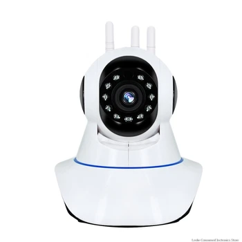 

Wireless Surveillance Camera Mobile Remote Monitor Night Vision Hd Home Wifi Network Monitoring White