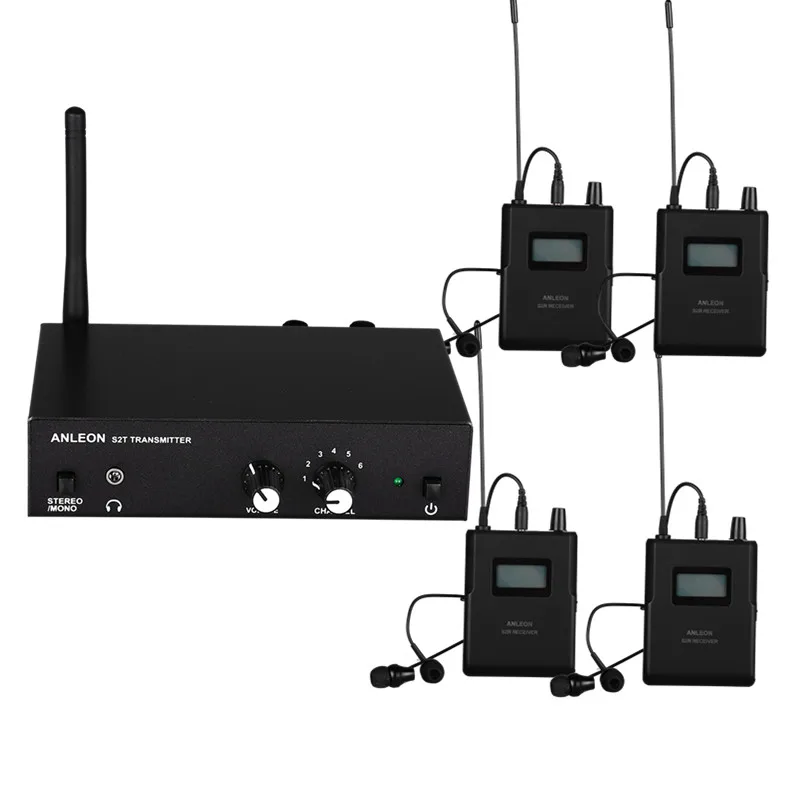 For ANLEON S2 UHF Stereo Wireless Monitor System 670680MHZ 4Models