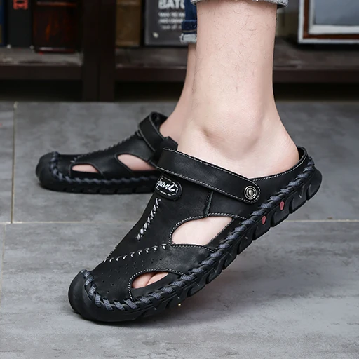 Hot Sale Men's Sandals Summer Roman Style Men's Sandals Original Outdoor Men's Sandals Outdoor Men Leather Sandals Men Footwear