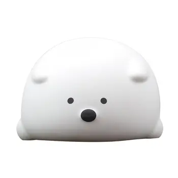 

Remote Control LED Cute Bear Home Bedroom Decoration USB Rechargeable Night Light Creative Atmosphere Bedside Lamp