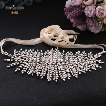 

TOPQUEEN HP238-RG rose gold wedding crown wedding headpieces for bride beach bridal hair accessories rose gold bridal hair tiara