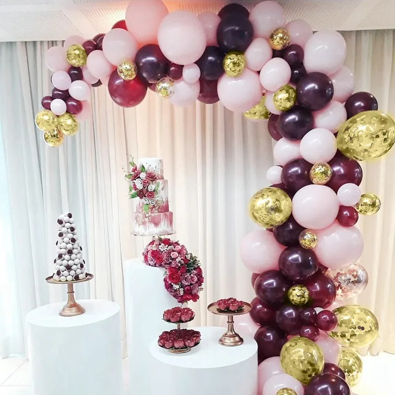 HUIRAN Macaron воздушный шар набор «С Днем Рождения» вечерние Декор дети прополка декор для свадьбы декор Baby Shower девочка мальчик Babyshower