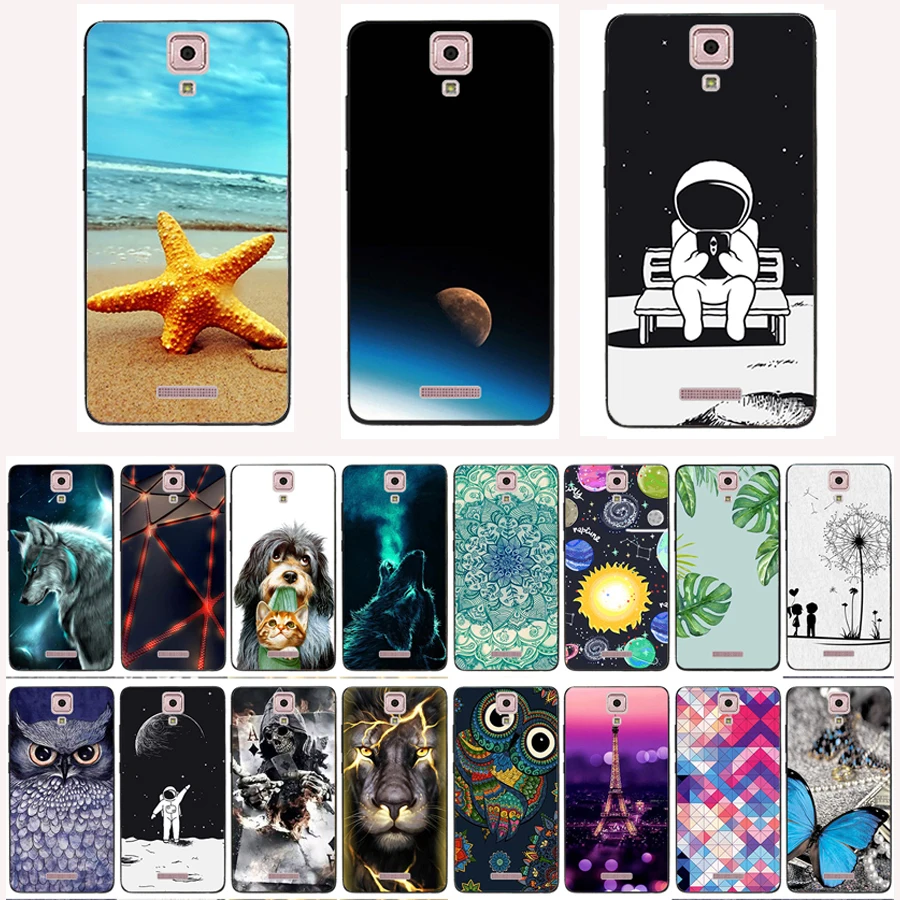 

For Nous NS 5006 NS5006 Case 5.0'' Fashion Silicone Soft TPU Cute Back Cases for Nous NS5006 Phone Cover Protective Shells Coque