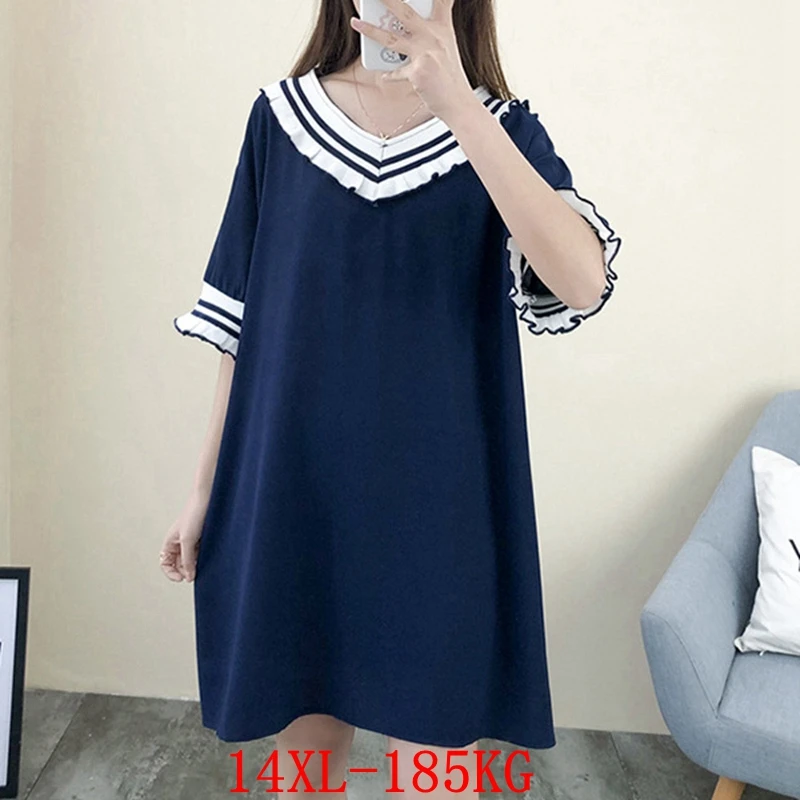 Женское шифоновое платье с V образным вырезом большого размера|Платья| |