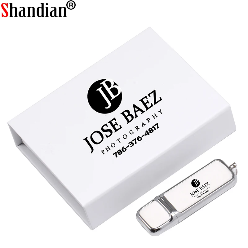 SHANDIAN Кожаный USB-флеш-накопитель 128 ГБ 64 32 16 8 Гб | Компьютеры и офис