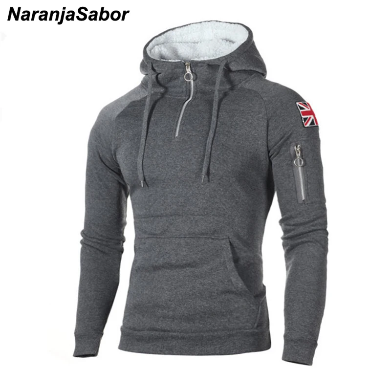 NaranjaSabor Men's Zipper Hoodies Casual Sweatshirt Mens Autumn Fasion Hooded Thick Hoodies Hip Hop Male Brand Clothing N624 NaranjaSabor Men's Zipper Hoodies Casual Sweatshirt Mens Autumn Fasion Hooded Thick Hoodies Hip Hop Male Brand Clothing N624