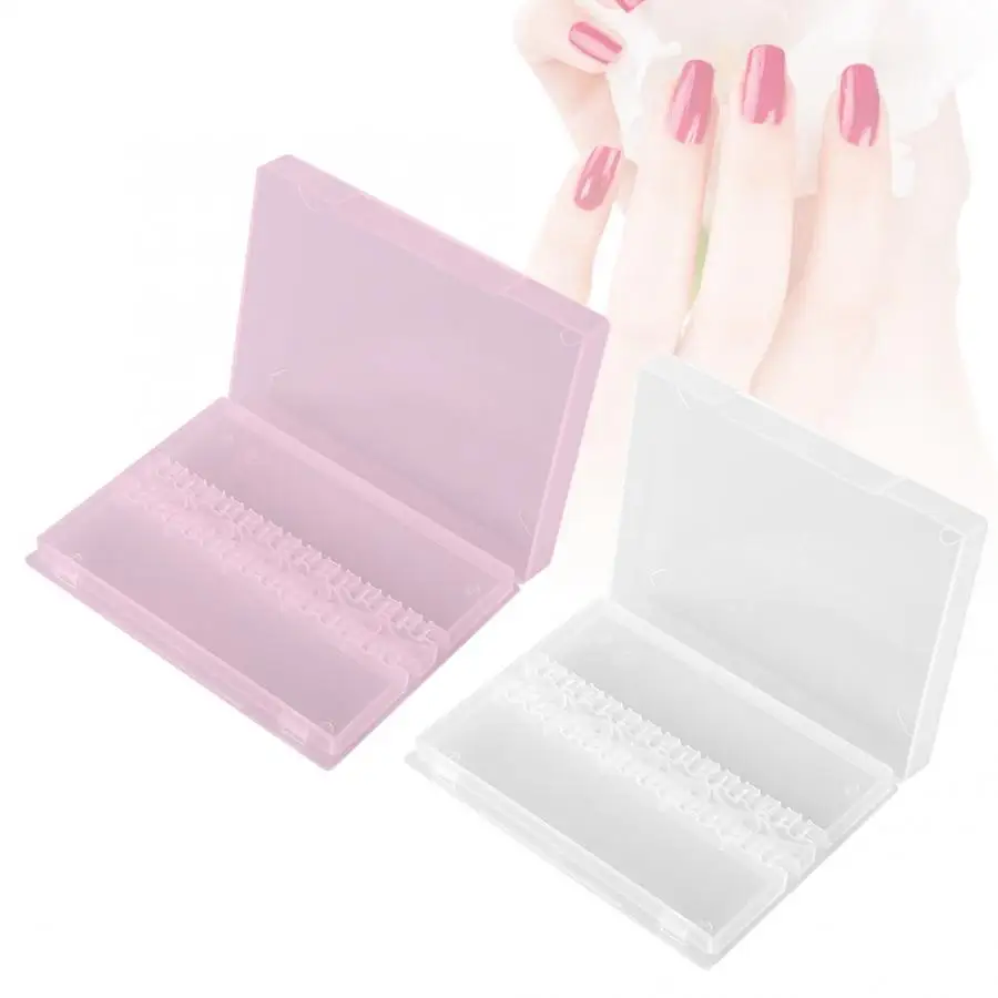14 Holes Professional Nail Art Polishing Grinding Drill Bit Holder Display Storage Box For Manicure Stand Display Nail Tools