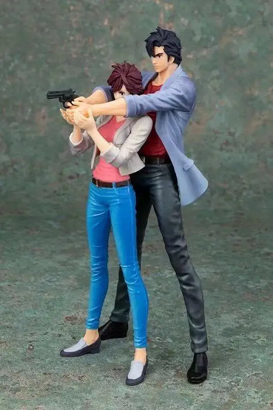 

City Hunter Stylist Theater Version dian Village Incense And Ryo Saeba Garage Kit Model Ornaments